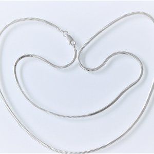 STERLING SILVER  24.5" CHAIN